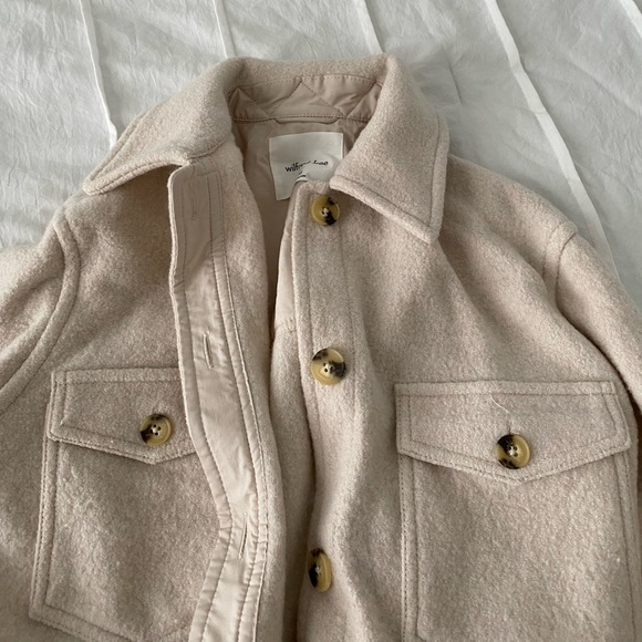 Aritzia Ganna Jacket in Heather Bone - Picture 3 of 5